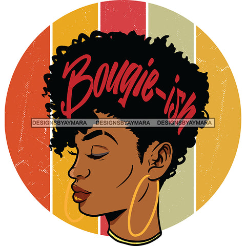 Bougie-ish Queen SVG JPG PNG Vector Clipart Cricut Silhouette Cut Cutting