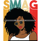 Swag Sassy Queen SVG JPG PNG Vector Clipart Cricut Silhouette Cut Cutting