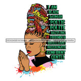 Black Diva Goddess Motivational Hair Quotes I Am Honest Dripping Splash Earrings SVG JPG PNG Vector Clipart Cricut Silhouette Cut Cutting