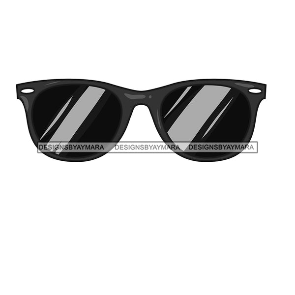 Black Sunglasses Only JPG  PNG Clipart Cricut Silhouette Cut Cutting