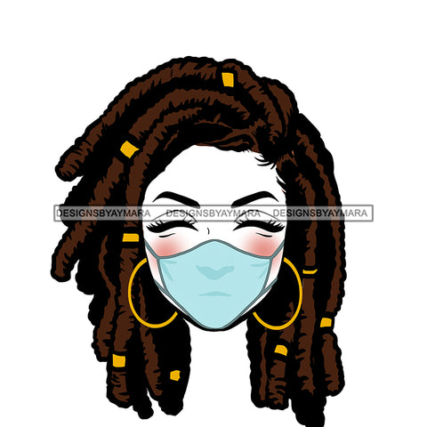 Transparent Black Woman Head In A Mask Locs Sister Locs  JPG  PNG Clipart Cricut Silhouette Cut Cutting