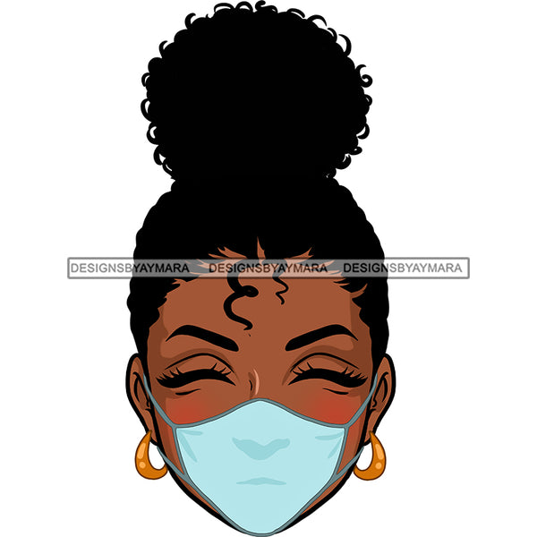 Black Woman Head In A Mask JPG  PNG Clipart Cricut Silhouette Cut Cutting