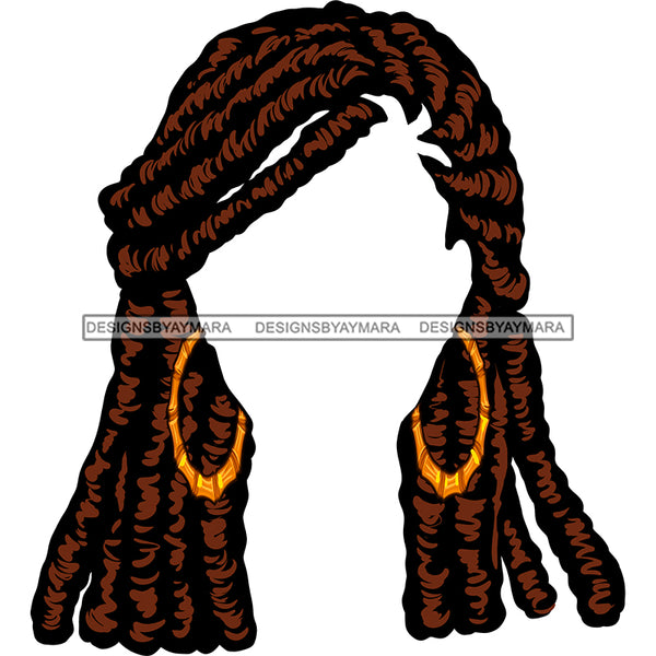 Faceless Beautiful Black Woman Sister Locs  JPG  PNG Clipart Cricut Silhouette Cut Cutting