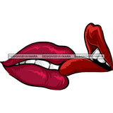 Sexy Lips Mouth Kiss Erotic Red Lipstick Makeup Gloss Collagen Cosmetics Model Cosmetology Glamour SVG JPG PNG Vector Clipart Cricut Silhouette Cut Cutting