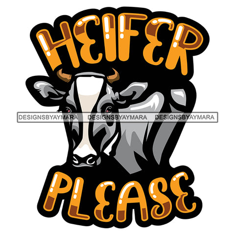 Farmers Life Animals Cow Milk Dairy Barn Farm Countryside Lifestyle Banner Logo SVG JPG PNG Vector Clipart Cricut Silhouette Cut Cutting