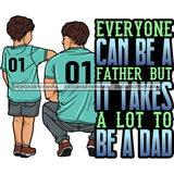 Happy Father's Day Quote Dad Son Happy Memories Family Together Sports Jersey SVG JPG PNG Vector Clipart Cricut Silhouette Cut Cutting