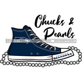 American Football Team Seattle Chucks And Pearls Sports Touchdown Professional Uniform SVG PNG JPG Cutting Files For Silhouette Cricut and More!
