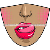 Funny Half Face Cute Designs For Mask Virus Protection SVG Cutting Files