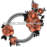 Beautiful  Rose Flowers Roses Graphic  Clipart JPG PNG  Clipart Cricut Silhouette Cut Cutting