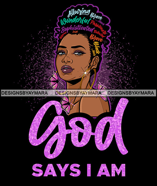 Bundle 5 Afro Black Women Phenomenally Black Melanin Queen Nutrition Facts Unapologetically Dope Quotes Diva Layered SVG Cut Files For Silhouette Cricut and More!