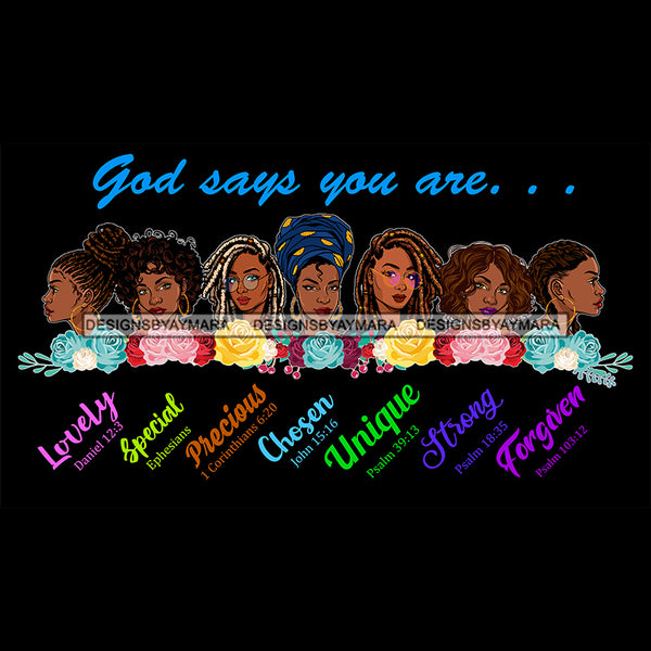 God Says You Are Special SVG JPG PNG Vector Clipart Cricut Silhouette Cut Cutting1Words I