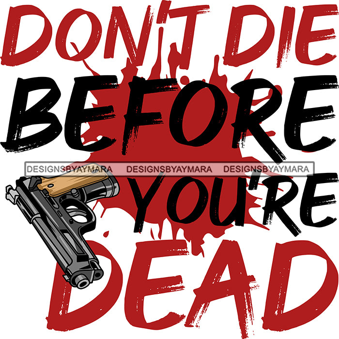 Bundle 20 Protection Quotes Hand Gun Riffle Family Protect Vector Desi ...