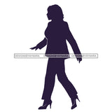 Silhouette Of Kamala Harris  JPG PNG  Clipart Cricut Silhouette Cut Cutting