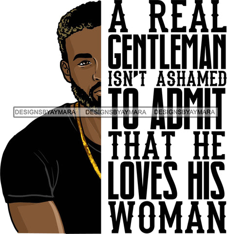 Bearded Handsome Man Life Quotes Half Face Quotes SVG Files For Cutting and More!