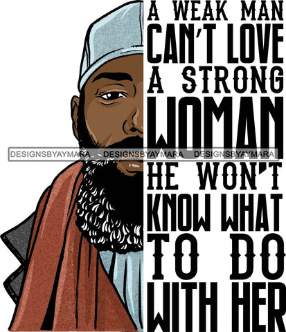 Bearded Handsome Man Life Quotes Half Face Quotes SVG Files For Cutting and More!