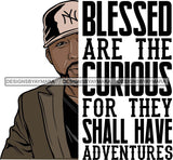 Bearded Handsome Man Life Quotes Half Face Quotes SVG Files For Cutting and More!