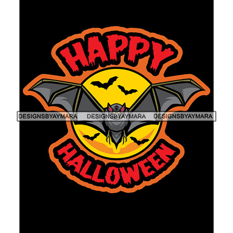 Halloween Trick Or Treat Scary Horror Holiday Spooky Mystery Creepy Graphics SVG Cutting Files For Silhouette Cricut and More