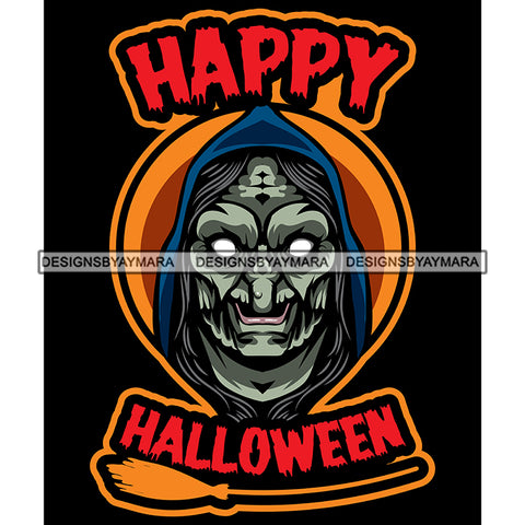 Halloween Trick Or Treat Scary Horror Holiday Spooky Mystery Creepy Graphics SVG Cutting Files For Silhouette Cricut and More