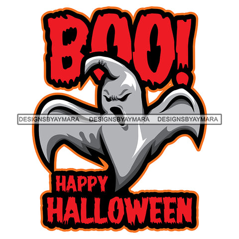 Halloween Trick Or Treat Scary Horror Holiday Spooky Mystery Creepy Graphics SVG Cutting Files For Silhouette Cricut and More