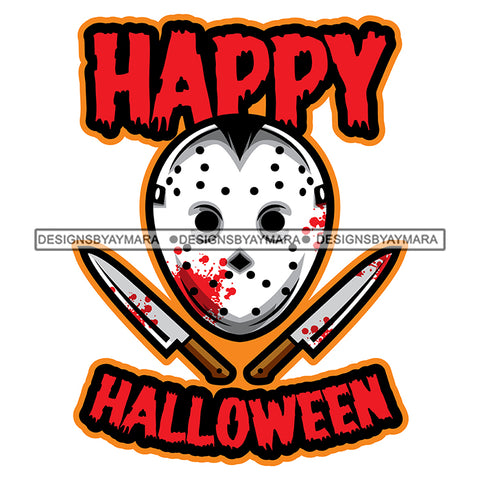 Halloween Trick Or Treat Scary Horror Holiday Spooky Mystery Creepy Graphics SVG Cutting Files For Silhouette Cricut and More