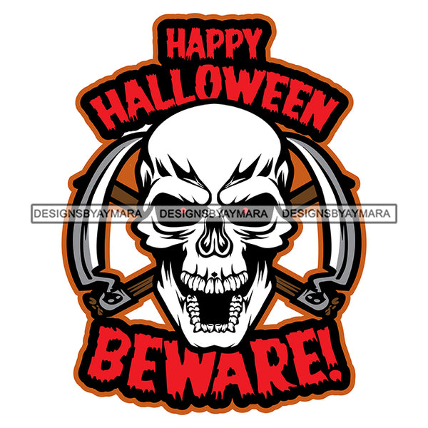 Halloween Trick Or Treat Scary Horror Holiday Spooky Mystery Creepy Graphics SVG Cutting Files For Silhouette Cricut and More