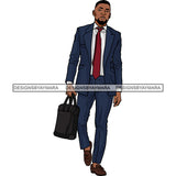 Handsome Sexy Afro Man Successful Elegant Business Fashion Style Illustration SVG JPG PNG Vector Clipart Cricut Silhouette Cut Cutting