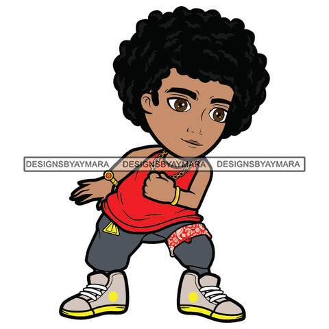 Toddler Baby Boy Dancing Hip Hop Swag Sneakers Cool Jogging Pants NY Fashion Flow SVG JPG PNG Vector Clipart Cricut Silhouette Cut Cutting