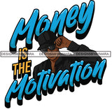 Sexy Black Man Hustle Quote Sunglasses Baseball Cap Jacket Fashion Style SVG JPG PNG Vector Clipart Cricut Silhouette Cut Cutting