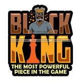 Black King Quote Afro Sexy Man Beard Mustache Crown SVG JPG PNG Vector Clipart Cricut Silhouette Cut Cutting