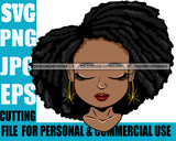Afro Cute Lili Designs For Commercial And Personal Use Black Girl Woman Nubian Queen Melanin SVG Cutting Files For Silhouette Cricut and More