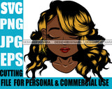 Afro Cute Lili Designs For Commercial And Personal Use Black Woman Nubian Queen Melanin SVG Cutting Files For Silhouette Cricut and More