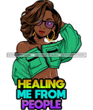 Afro Lola Life Quotes Black Woman With A Purpose God Lover SVG Cutting Files For Cricut Silhouette and More!