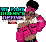 Afro Lola Life Quotes Black Woman With A Purpose God Lover SVG Cutting Files For Cricut Silhouette and More!