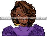 Afro Lola Urban Babe Hot Girl Black Woman Face Swag Bamboo Earrings Hip Hop Girl .SVG Cutting Files For Silhouette Cricut and More!