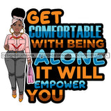 Afro Lola Life Quotes Fashion Model Beauty Stylish Trendy Girl Glamour Vogue .SVG Clipart Vector Cutting Files For Silhouette Cricut and More!