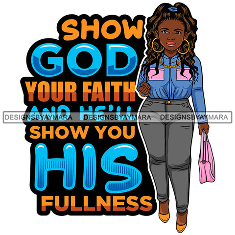 Afro Lola Life Quotes Fashion Model Beauty Stylish Trendy Girl Glamour Vogue .SVG Clipart Vector Cutting Files For Silhouette Cricut and More!