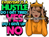 Afro Lola Mom Wife Boss Lady Hustle Life Quotes .SVG Cutting Files For Silhouette Cricut and More!