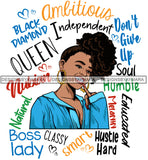 Afro Lola Diamond Teeth Hustle Goddess Life Quotes Urban Girl Pretty Woman .SVG Cutting Files For Silhouette Cricut and More!