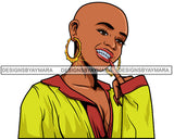 Afro Lola Diamond Teeth Hustle Goddess Urban Girl Pretty Woman .SVG Cutting Files For Silhouette Cricut and More!