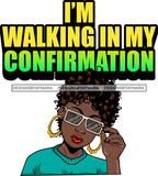 Afro Lola Love Jesus Woman With Purposes Boss Lady Black Woman Nubian Melanin SVG Cutting Files For Silhouette Cricut and More