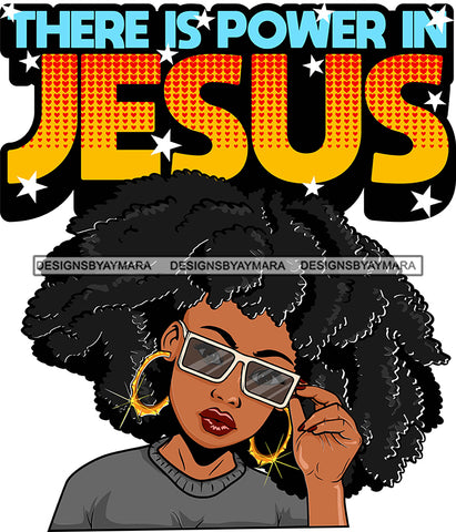 Afro Lola Love Jesus Woman With Purposes Boss Lady Black Woman Nubian Melanin SVG Cutting Files For Silhouette Cricut and More