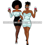 2 Sistas Sisters Best Friends Drinks Besties 2 Ladies JPG PNG  Clipart Cricut Silhouette Cut Cutting