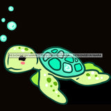 Turtle Sea Turtle JPG PNG  Clipart Cricut Silhouette Cut Cutting