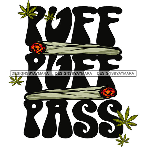Joints Marijuana Leaves Cannabis Grass Recreational Medicinal Drug Logo Banner SVG JPG PNG Vector Clipart Cricut Silhouette Cut Cutting