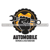 Automobile Repairs And Restoration Mechanic Mobile Phone Repair Service Service Tool Tattoo SVG PNG JPG Cut Files For Silhouette Cricut and More!