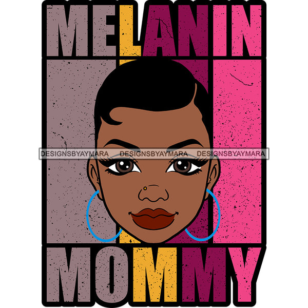 Melanin Granny Mommy Quotes Grandma Happy Mother's Day Abuela SVG JPG PNG Vector Clipart Cricut Silhouette Cut Cutting