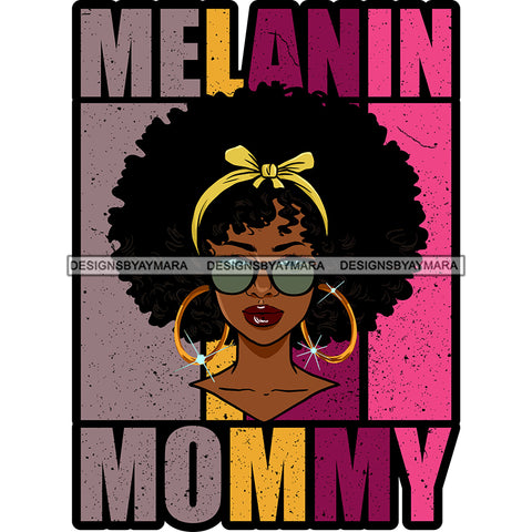 Melanin Granny Mommy Quotes Grandma Happy Mother's Day Abuela SVG JPG PNG Vector Clipart Cricut Silhouette Cut Cutting