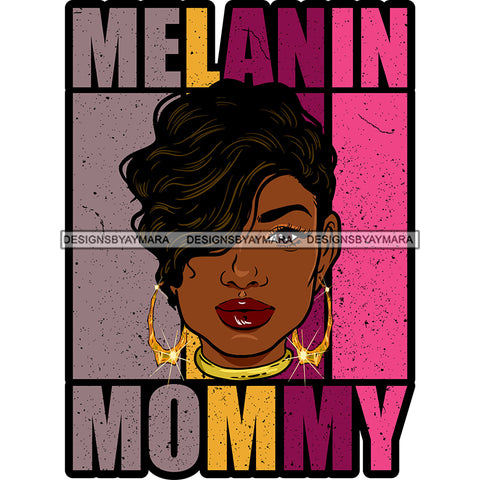 Melanin Granny Mommy Quotes Grandma Happy Mother's Day Abuela SVG JPG PNG Vector Clipart Cricut Silhouette Cut Cutting