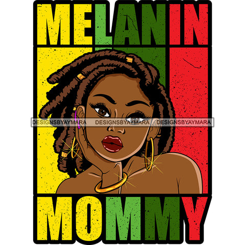 Melanin Granny Mommy Quotes Grandma Happy Mother's Day Abuela SVG JPG PNG Vector Clipart Cricut Silhouette Cut Cutting