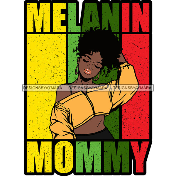 Melanin Granny Mommy Quotes Grandma Happy Mother's Day Abuela SVG JPG PNG Vector Clipart Cricut Silhouette Cut Cutting